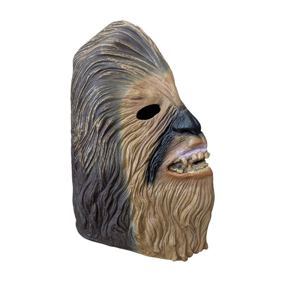 Rubie's 2010 Chewbacca Mask Star Wars Supreme Edition Costume Halloween Mask - Picture 2 of 4